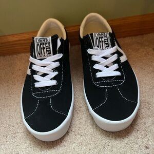Vans Classic Black and White Sneakers